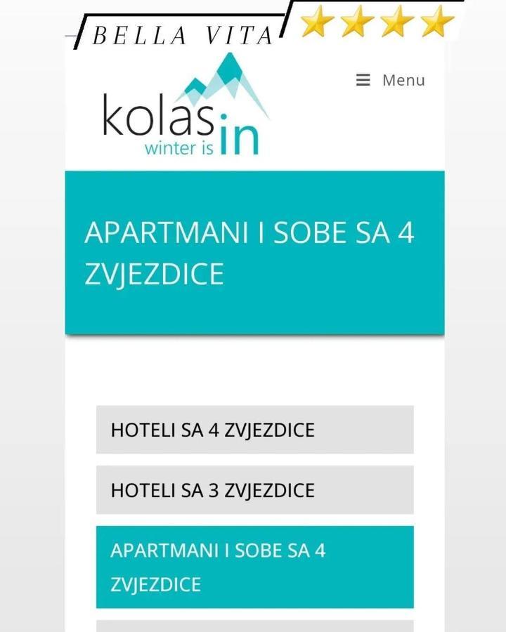 Apartman Bella Vita Kolasin Exterior photo